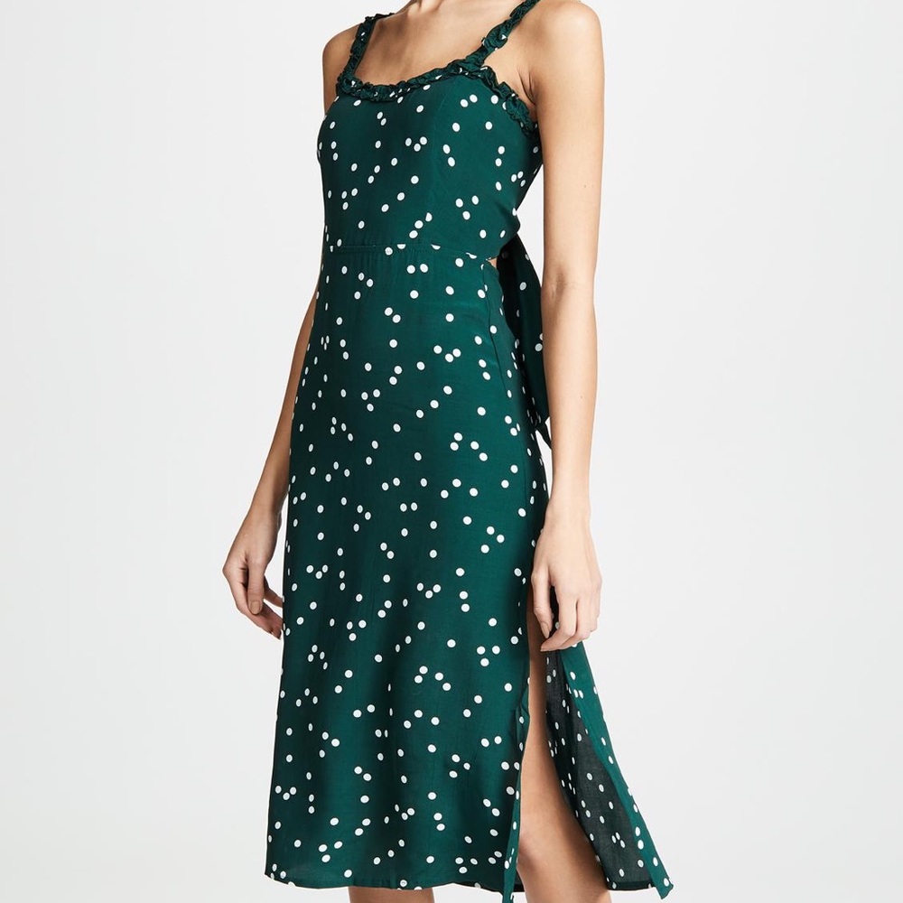 NWT Faithfull the Brand Gizele MIDI Dress